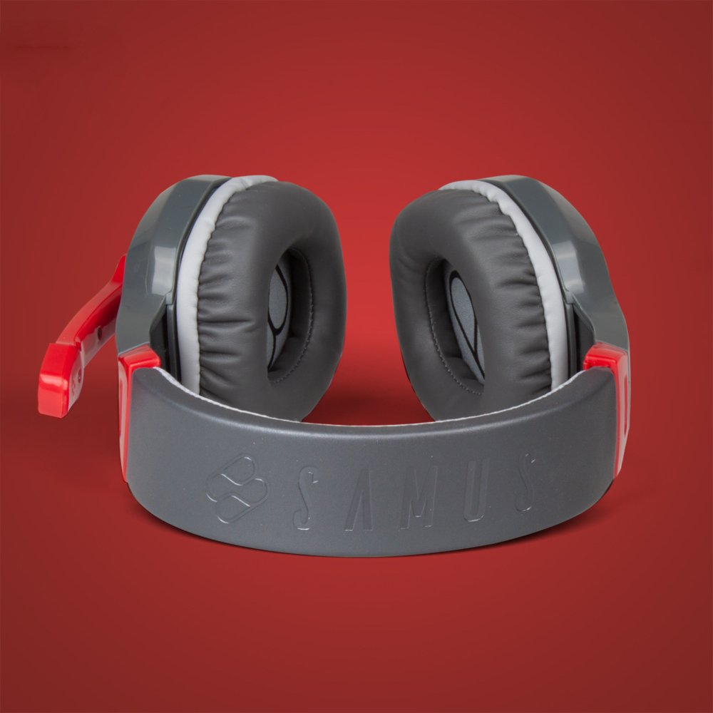 Auriculares Gaming Con Micrófono Fr-Tec Samus Jack 3.5 Rojos