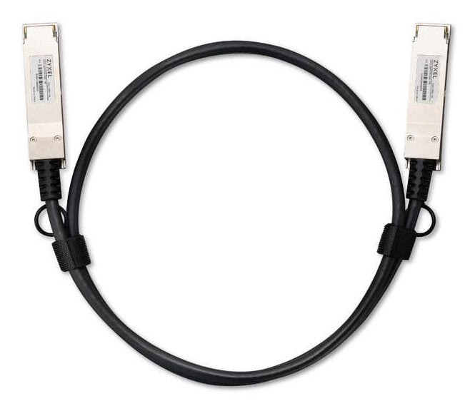 EAN 4718937649464 - Zyxel DAC100G-1M-ZZ0101F Cable de fibra óptica e InfiniBand QSFP28 DAC Negro imagen 1