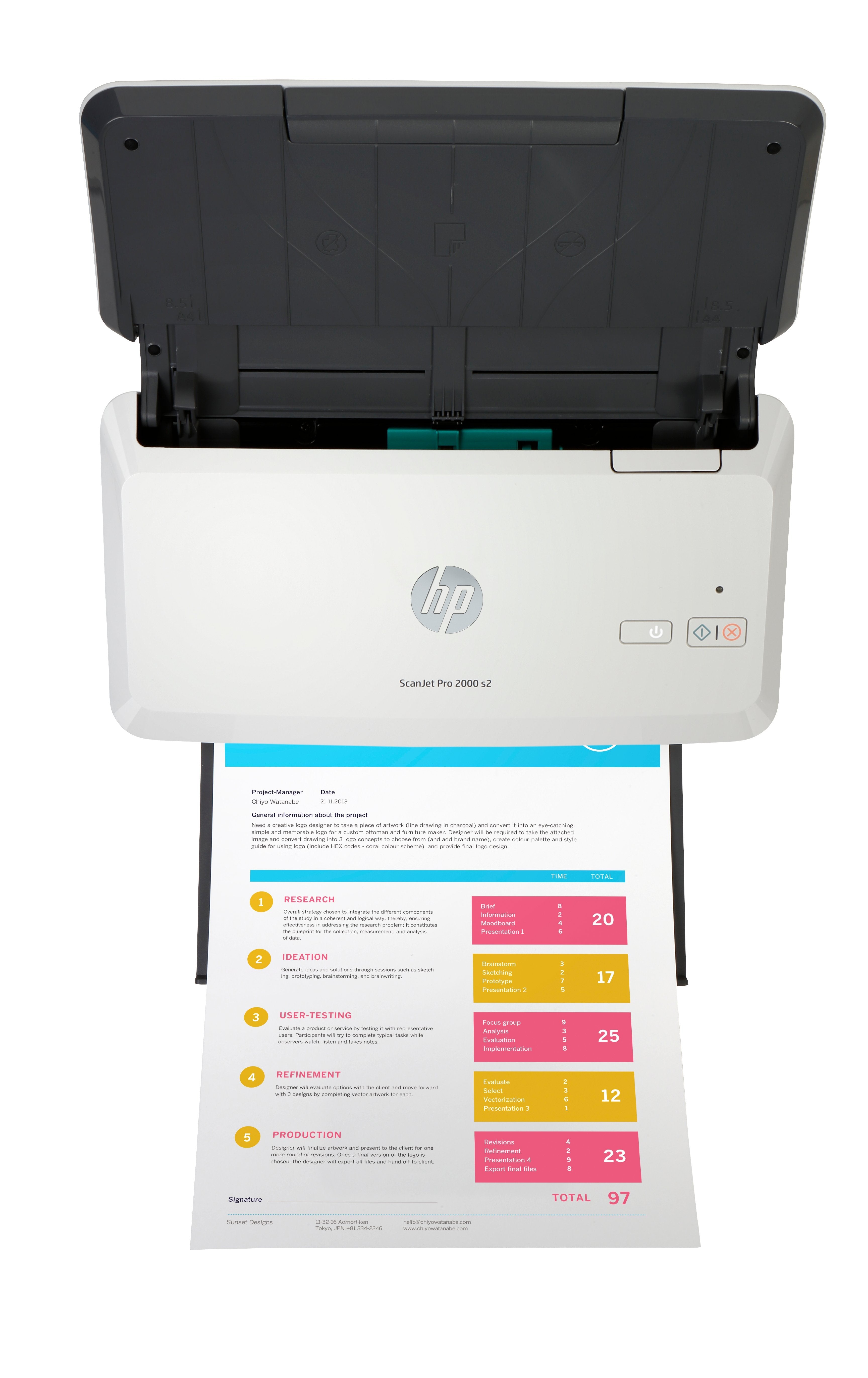 EAN 0193808948466 - HP ScanJet Pro 2000 s2 Escáner alimentado con hojas 600 x 600 DPI A4 Negro, Blanco imagen 4