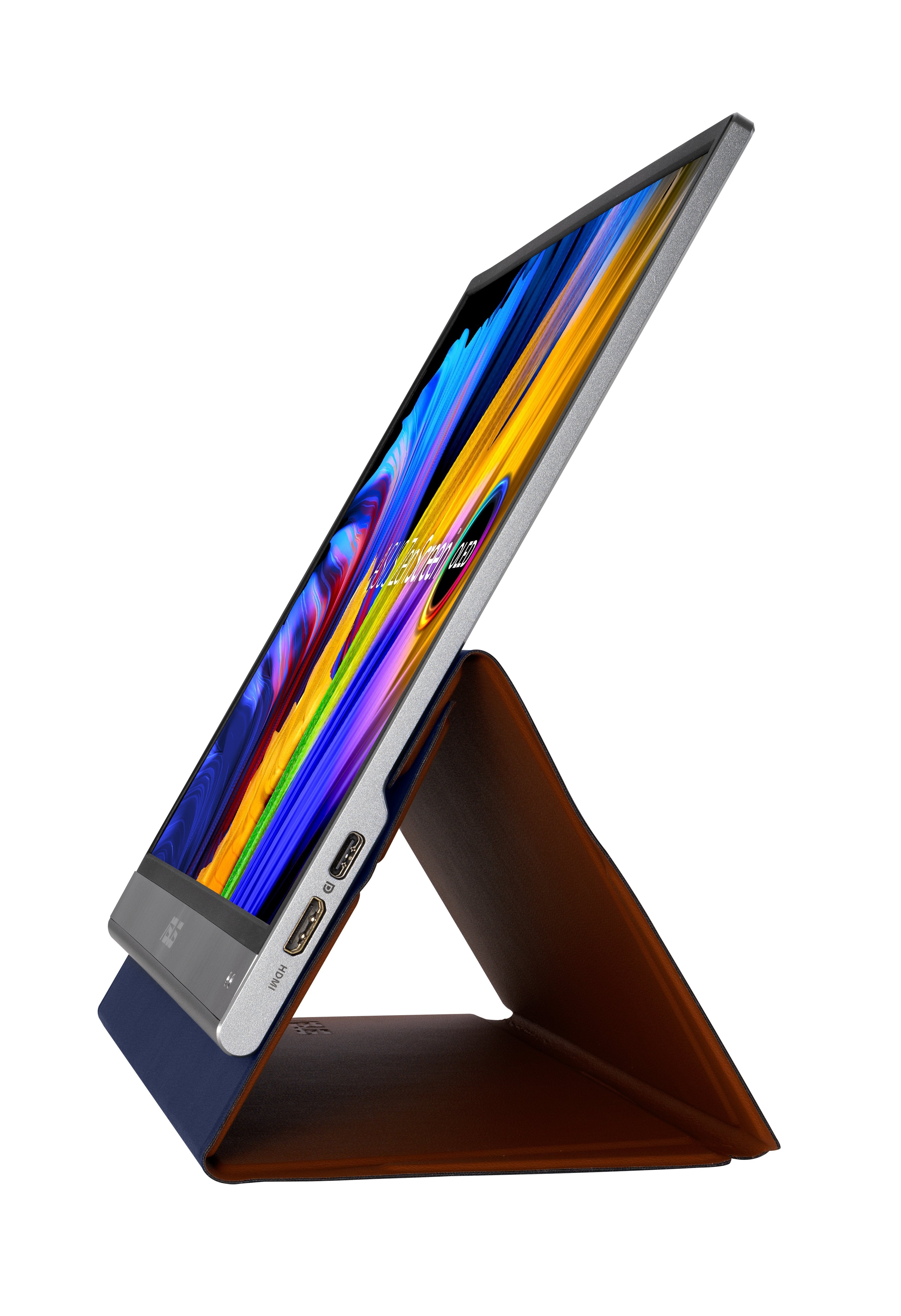 Monitor Asus Zenscreen Mq13ah 33,8 Cm (13.3") 1920 X 1080 Pixeles Full Hd Oled Negro