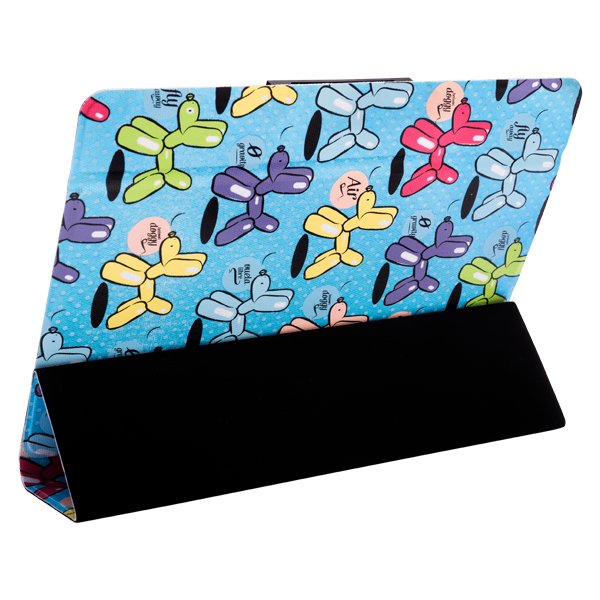 Funda Tablet Universal Silver Ht 9-10.1 Ballons Blue Metal