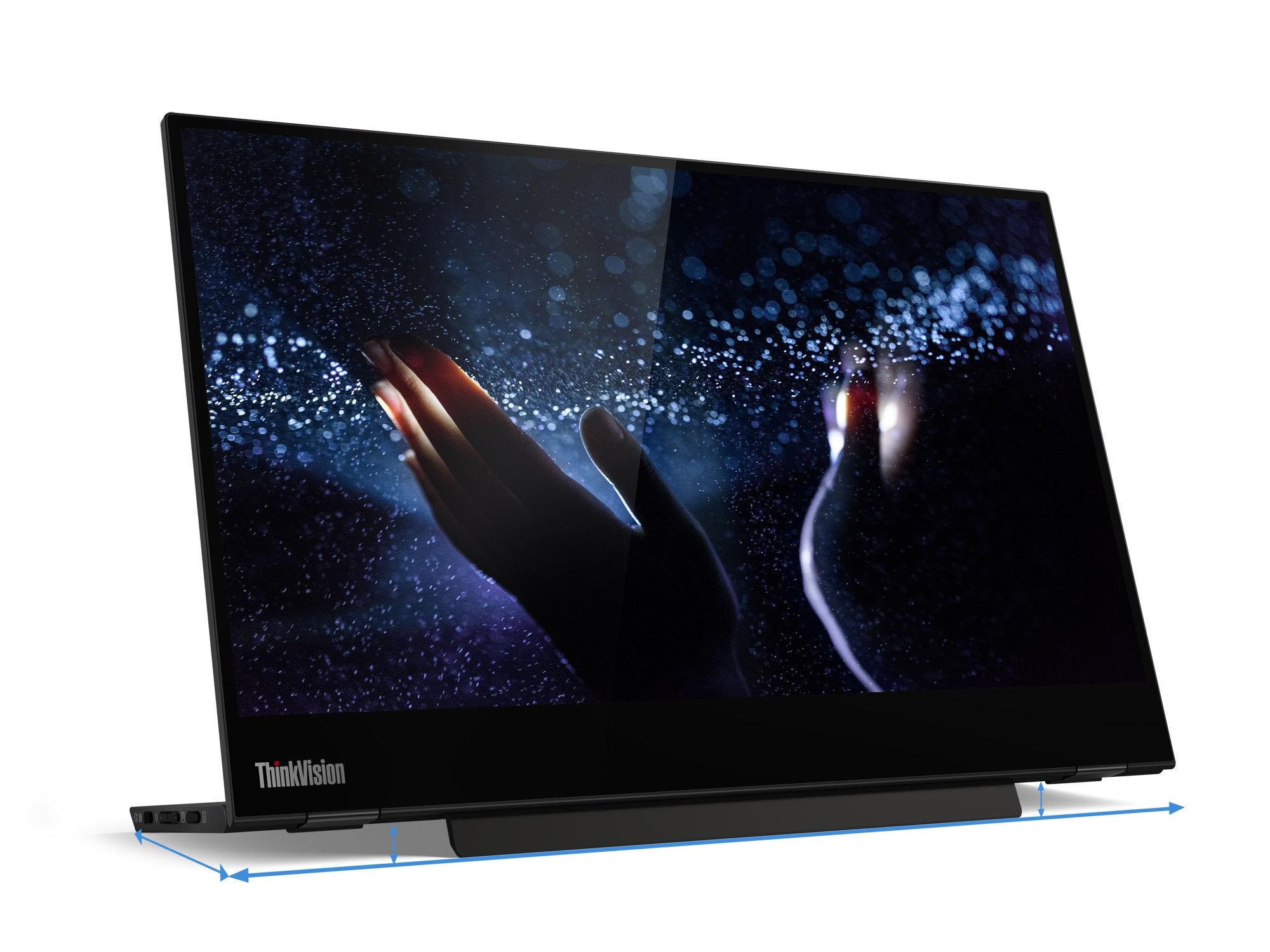 EAN 0195042391596 - Lenovo ThinkVision M14t pantalla para PC 35,6 cm (14") 1920 x 1080 Pixeles Full HD LED Pantalla táctil Ne imagen 11