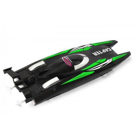 Jamara Speedboot Lipo 7,4v Negro Verde 2,4ghz