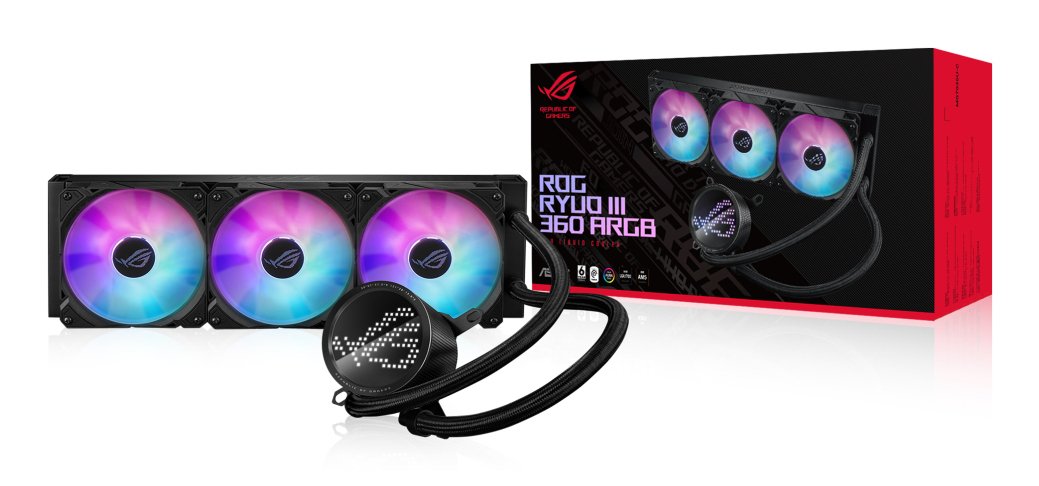 EAN 4711081927945 - ASUS ROG Ryuo III 360 ARGB Procesador Kit de refrigeración líquida 12 cm Negro imagen 2
