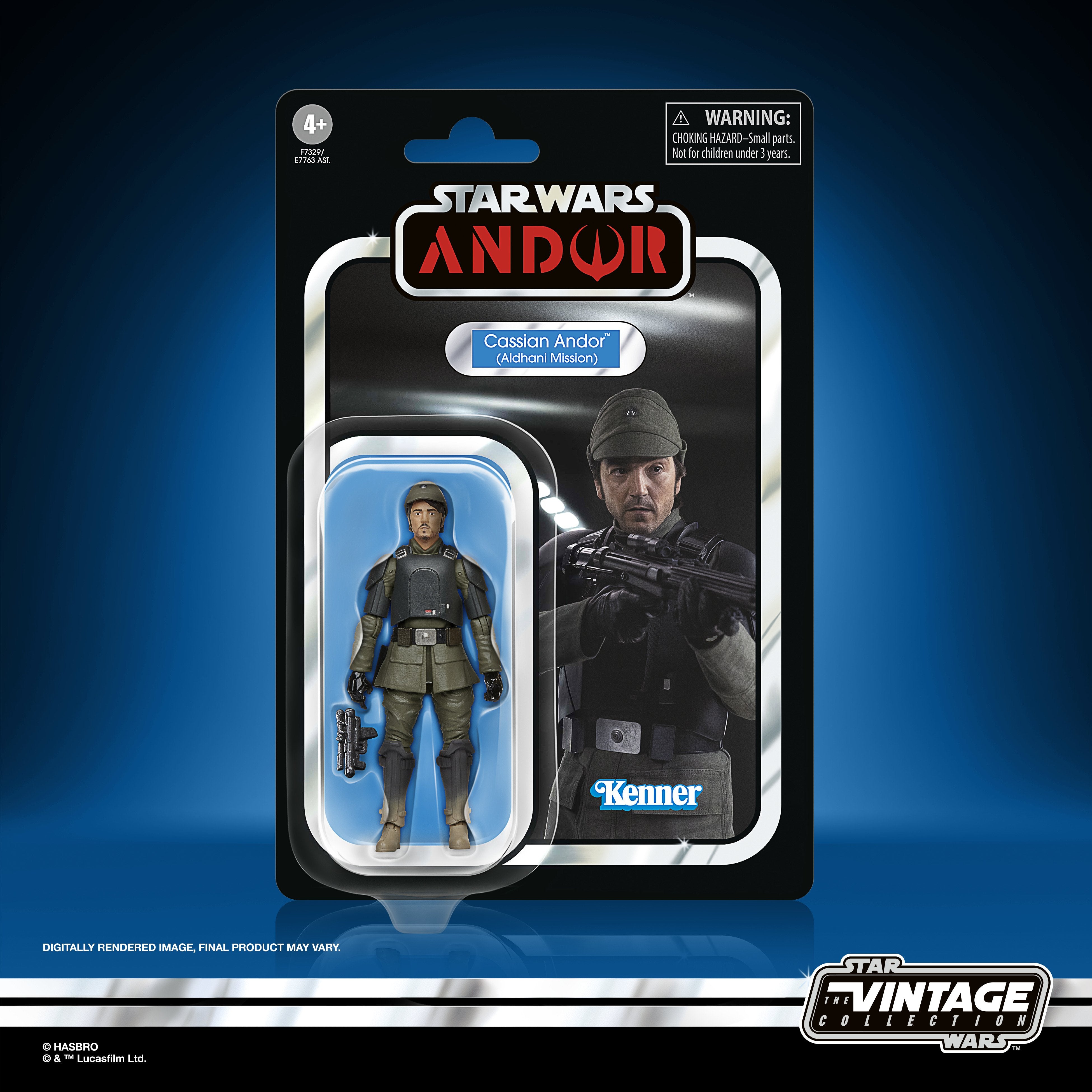 Figura Hasbro Star Wars The Vintage Collection Cassian Andor Aldhani Mission Andor