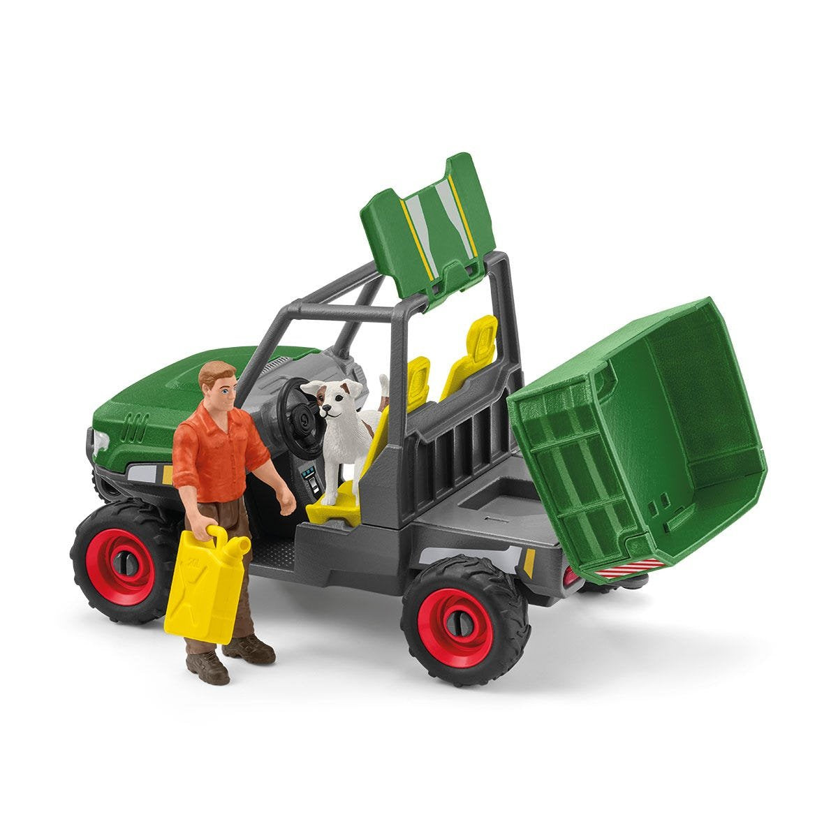 Figura Schleich Farm World Granjero Forestal Con Vehículo 42659