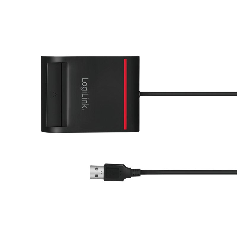 EAN 4052792062298 - LogiLink CR0047 lector de tarjeta inteligente Interior USB 2.0 Negro imagen 3
