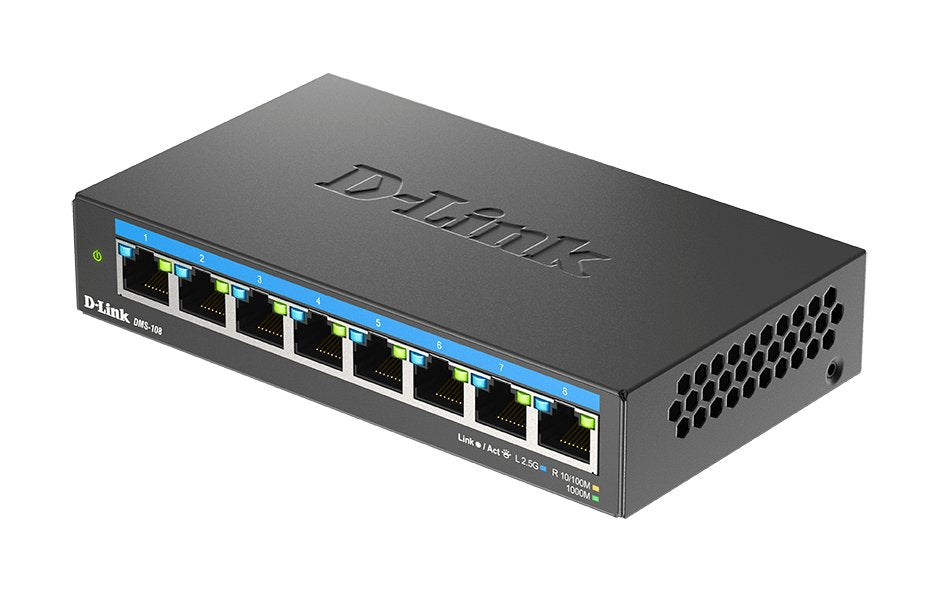 Switch D-Link 8p Dms 108e 10 100 1000 2.5g Dms-108 E
