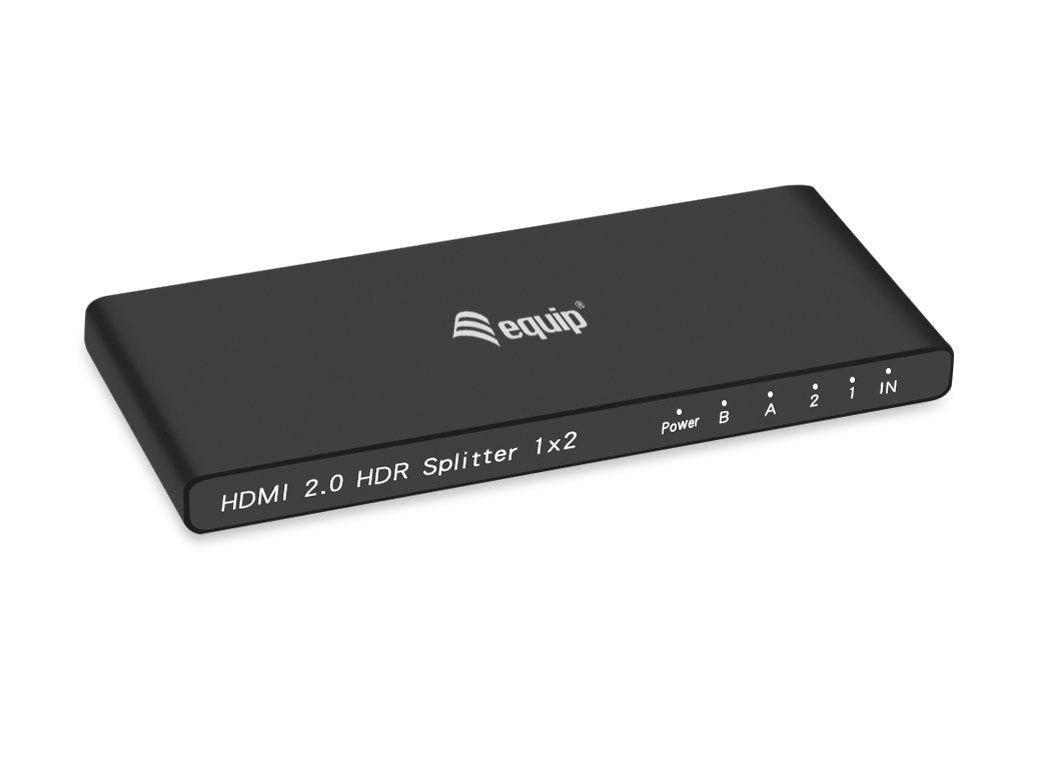 Equip Hdmi Splitter 2.0 2 Port Ultra Slim 4k/60hz Negro