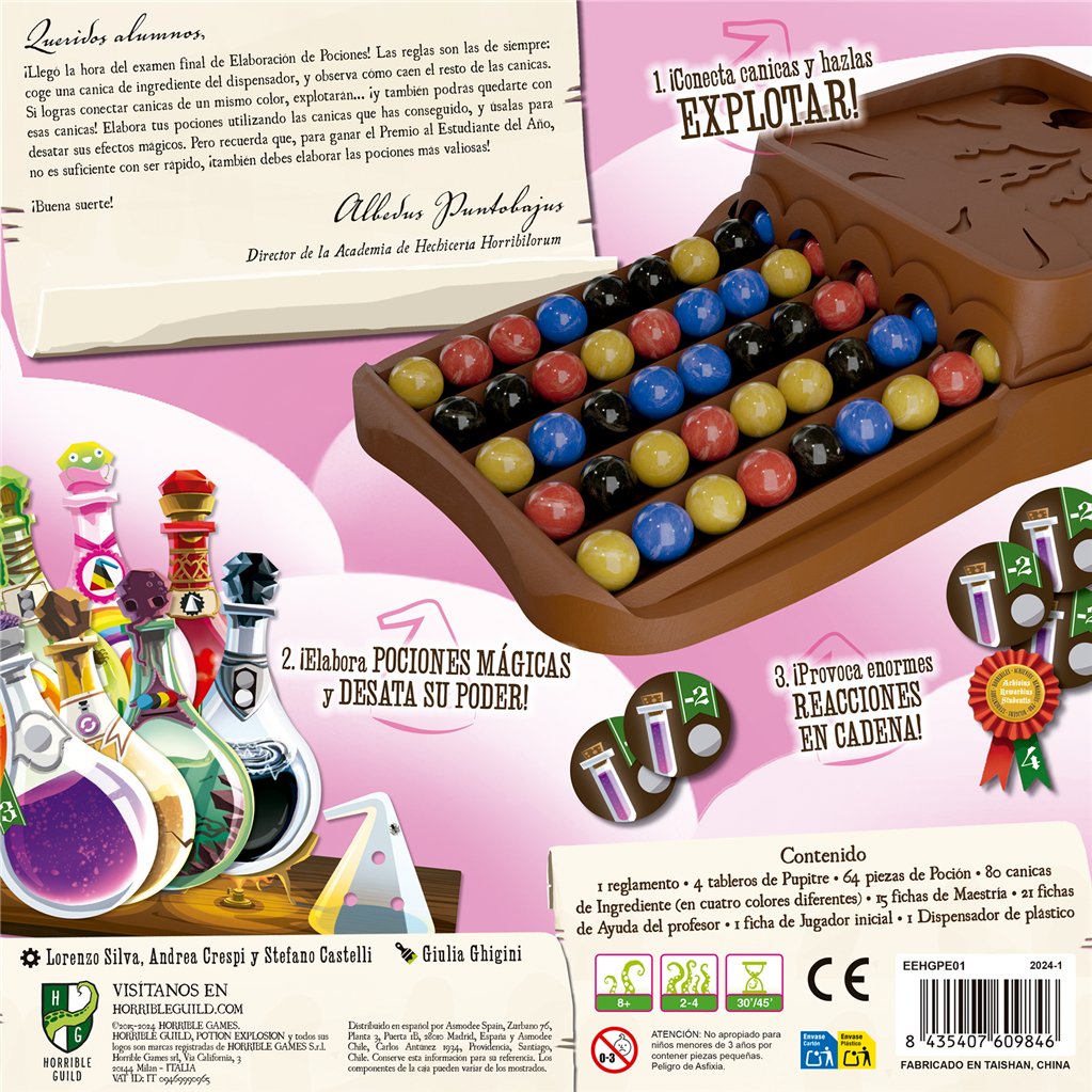 Juego De Mesa Potion Explosion Pegi 8