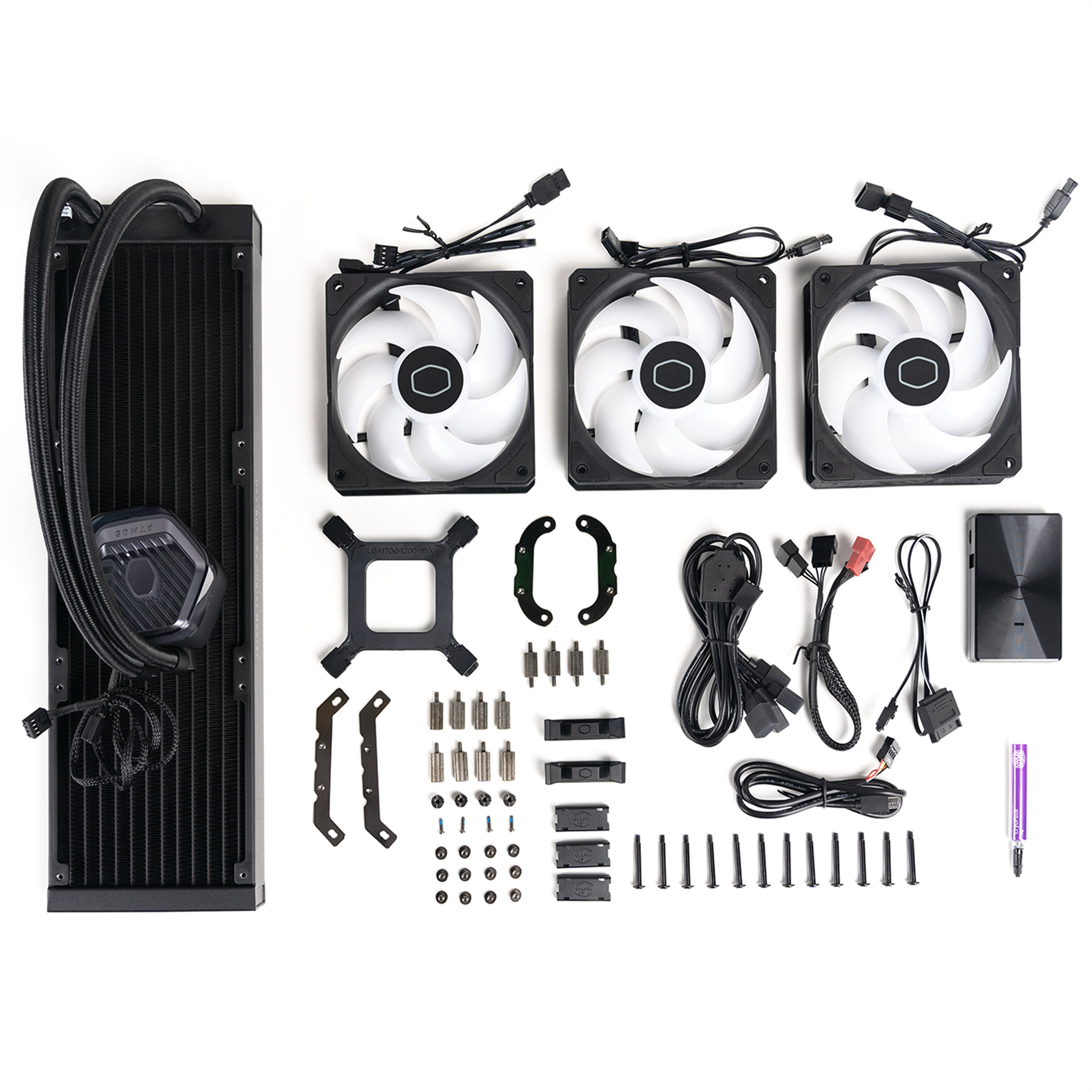 EAN 4719512139950 - Cooler Master MasterLiquid 360 ATMOS Procesador Kit de refrigeración líquida 12 cm Negro imagen 7