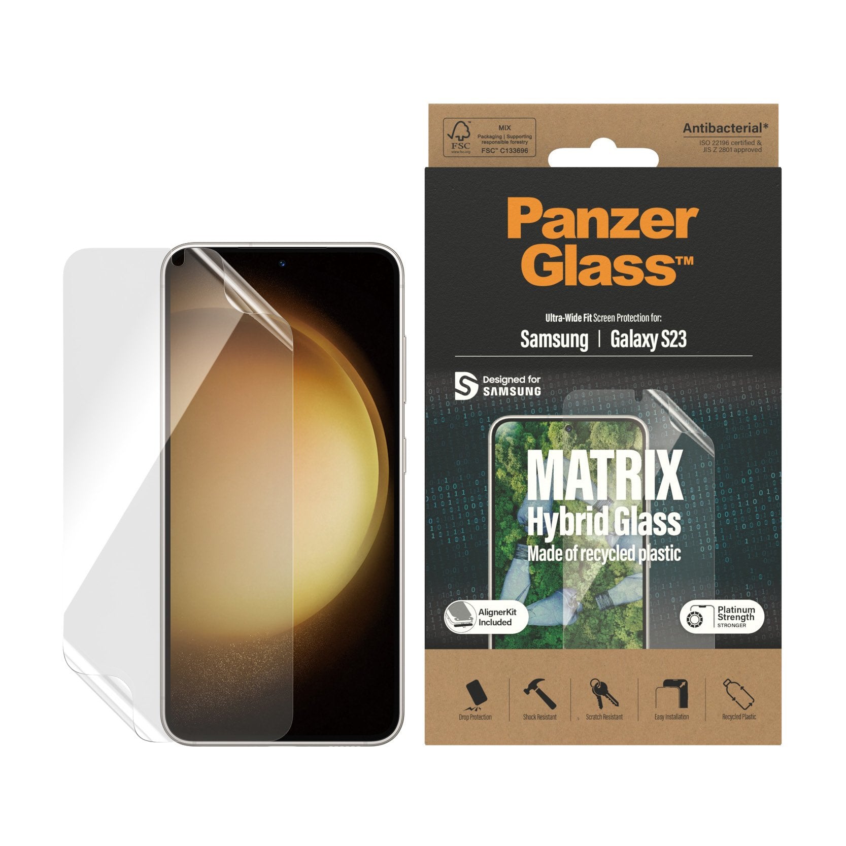 Panzerglass Samsung Galaxy S 2023 Uwf Pet Ab Wa Protector De Pantalla 1 Pieza(S)