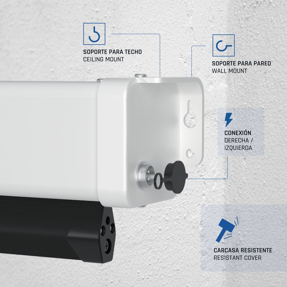 Pantalla Iggual Eléc Tensionada 16:9 92" 203x114cm