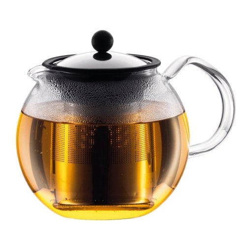 EAN 727015418018 - Bodum Assam tetera 1,5 L Cromo, Transparente imagen 1