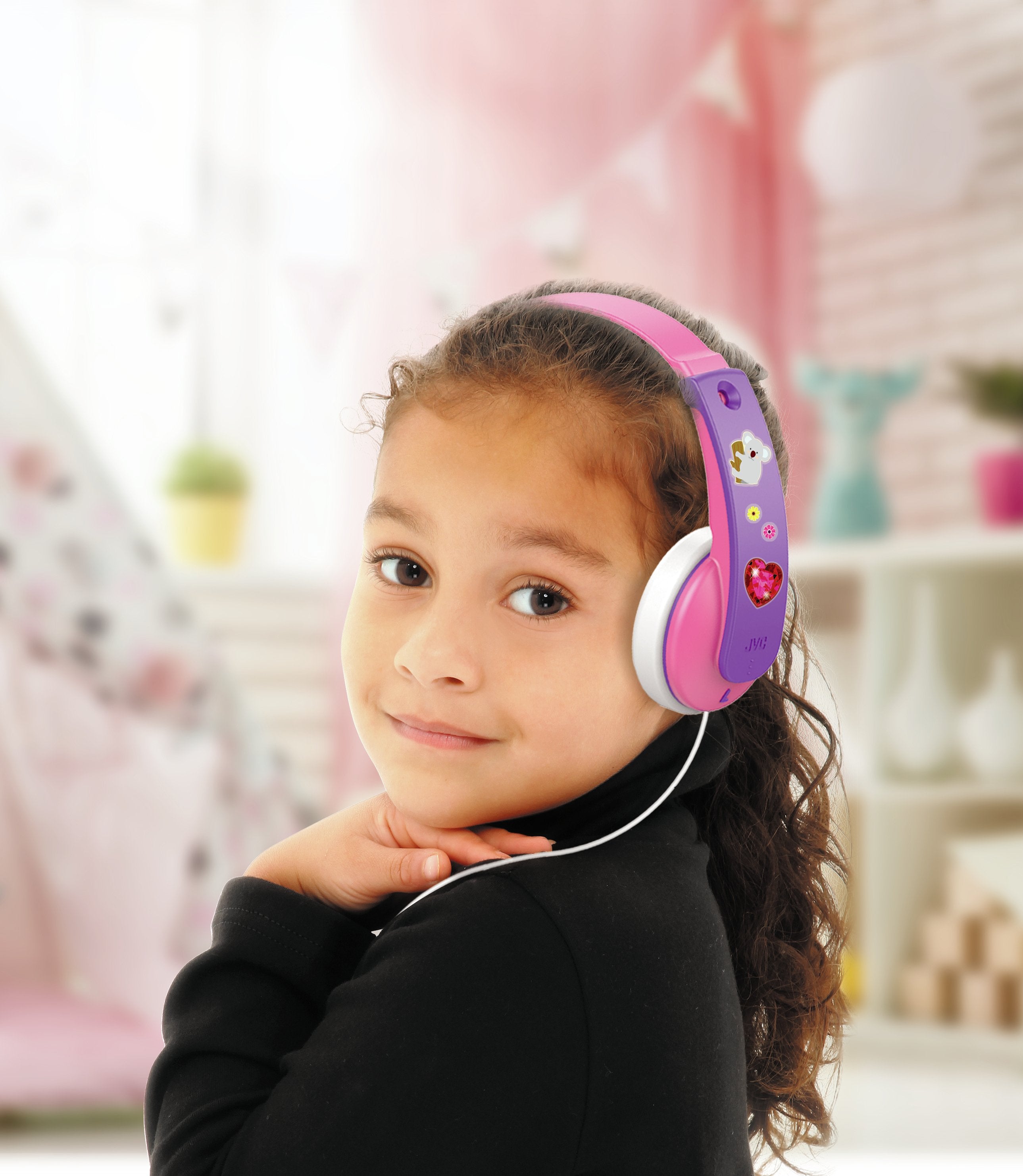 Auriculares Infantiles Jvc Ha-Kd7 Jack 3.5 Rosas