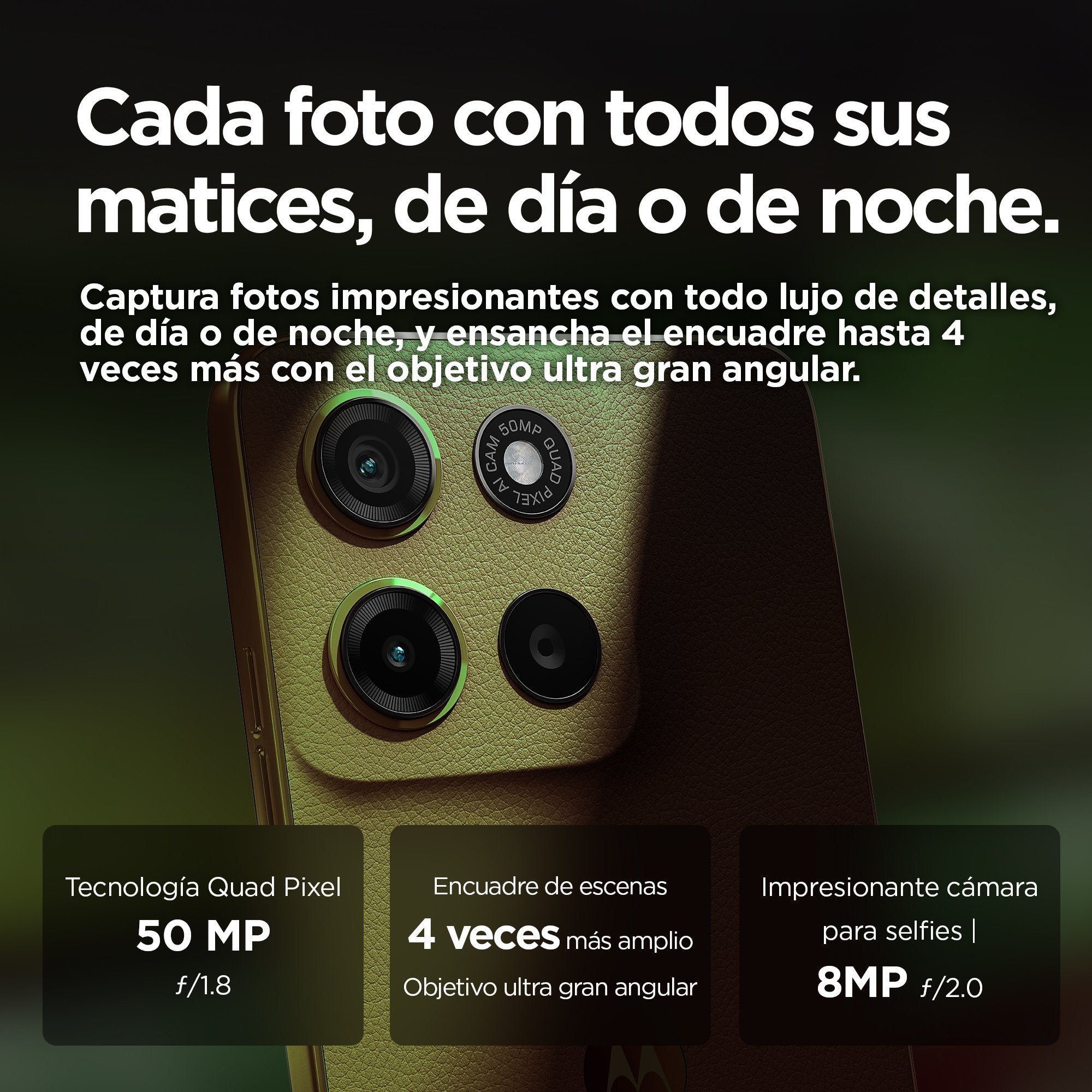 EAN 0840023285004 - Motorola moto g15 17,1 cm (6.72") SIM doble Android 15 4G USB Tipo C 8 GB 256 GB 5200 mAh Verde imagen 14