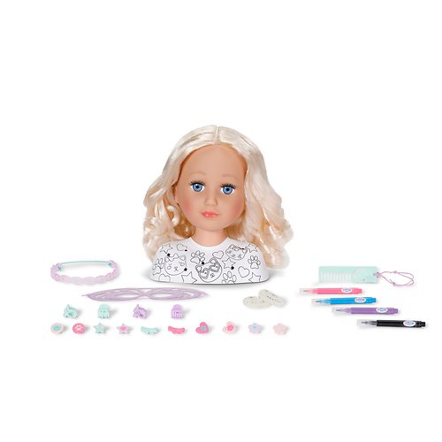 Zapf Creation Zapf Baby Born Stylingkopf Bemalen & Frisieren 840825