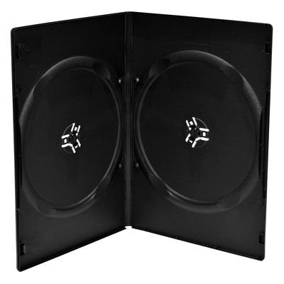 EAN 4260057126443 - MediaRange BOX14-7-100 funda para discos ópticos Sobre para CD 2 discos Negro imagen 1