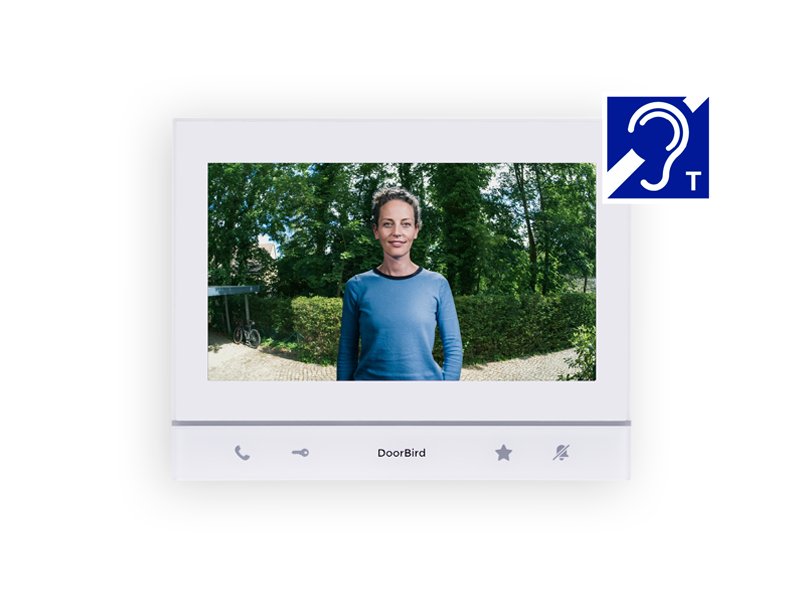 Doorbird A1103t, 17,8 Cm (7"), Ips, 1024 X 600 Pixel, Kapazitiv, Blanco, Schnelles Ethernet