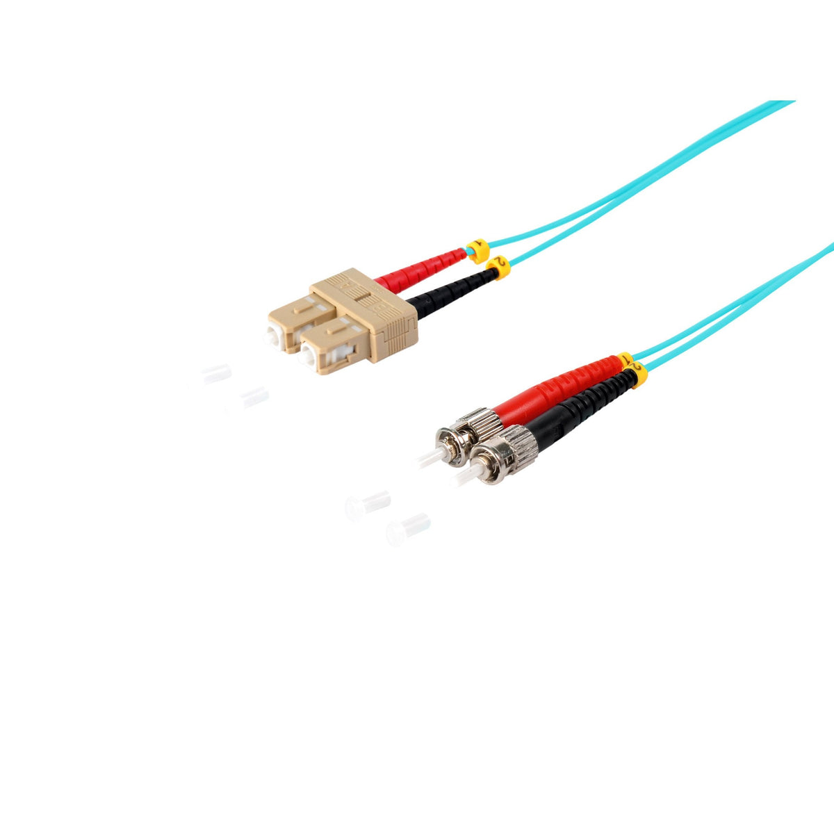 S-Impuls Duplex Cable De Red Sc St 50 125? Om3 Aqua 3,0m