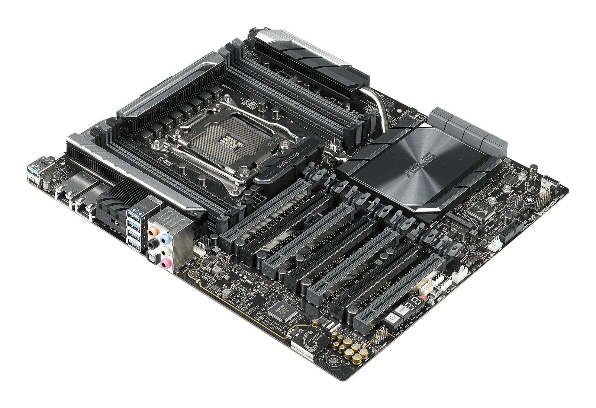 Placa Base Asus Lga2066 Ws X299 Sage/10g Ce Ddr4 Snd+Gln+U3.1+M2 Sata6gb/S