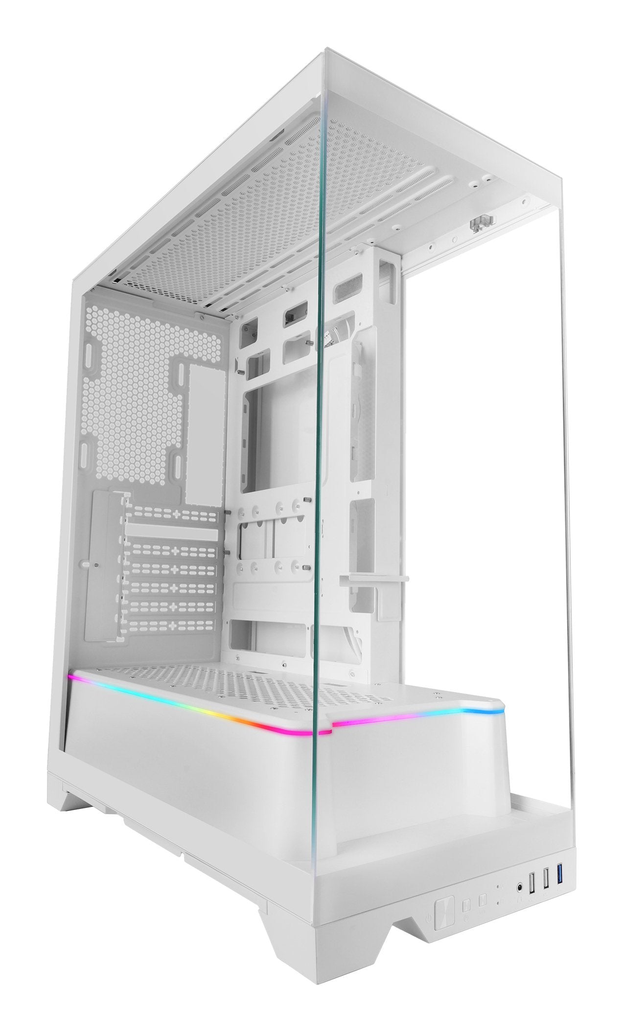 EAN 8435693112990 - Mars Gaming MCPRISMAW carcasa de ordenador Midi Tower Blanco imagen 4