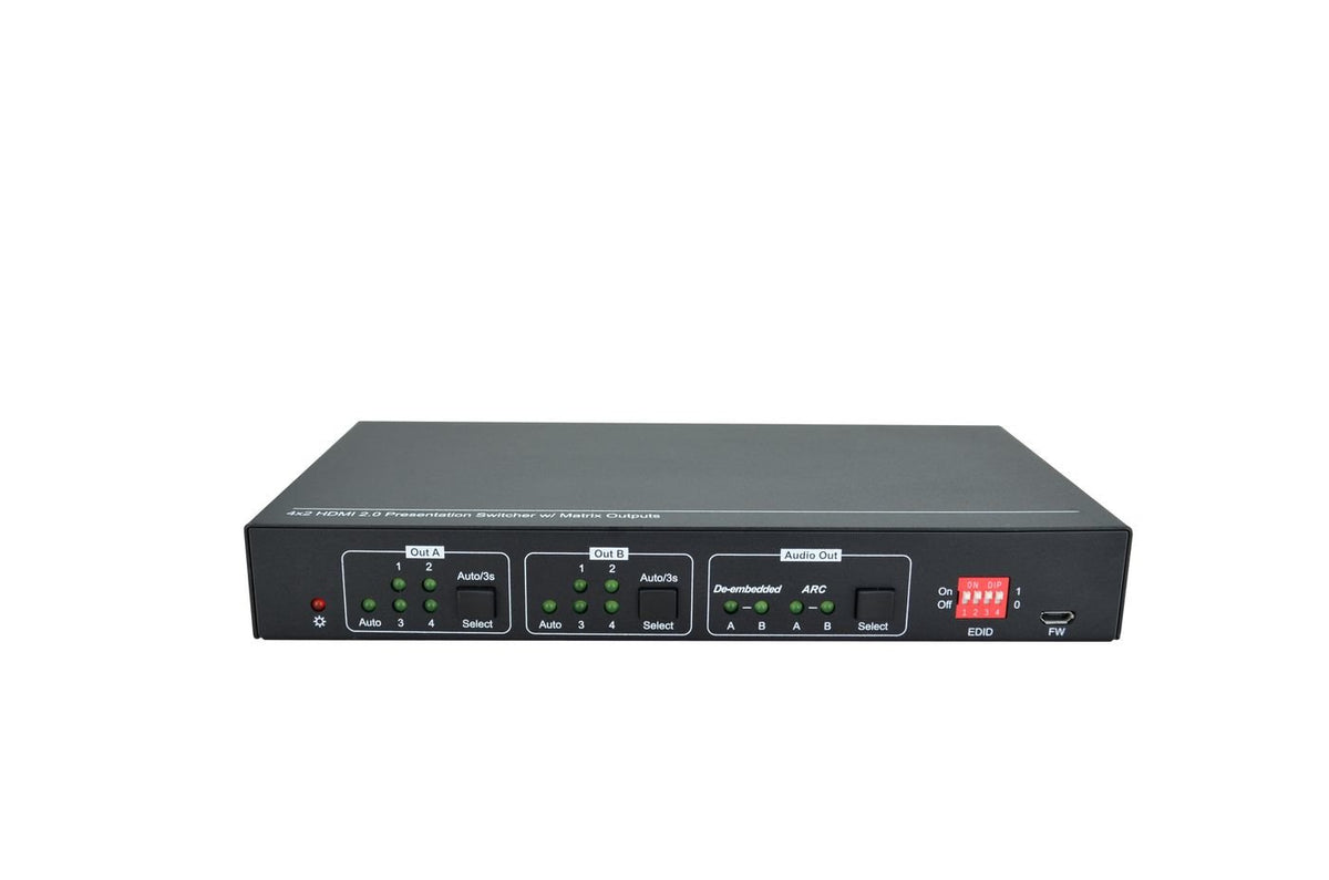 EAN 5706998972637 - Vivolink VLHDMIMAT4X2RS matriz de conmutación Matriz de conmutación con escalador 7,5 W imagen 1