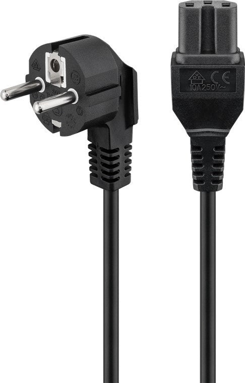 EAN 4040849932779 - Goobay 93277 cable de transmisión Negro 2 m Enchufe tipo F C15 acoplador imagen 1