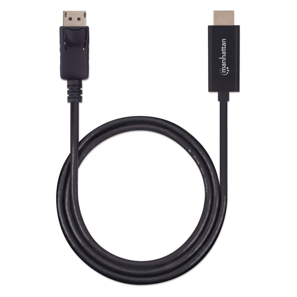 Manhattan 153195 Adaptador De Cable De Vídeo 1 M Displayport Hdmi Negro