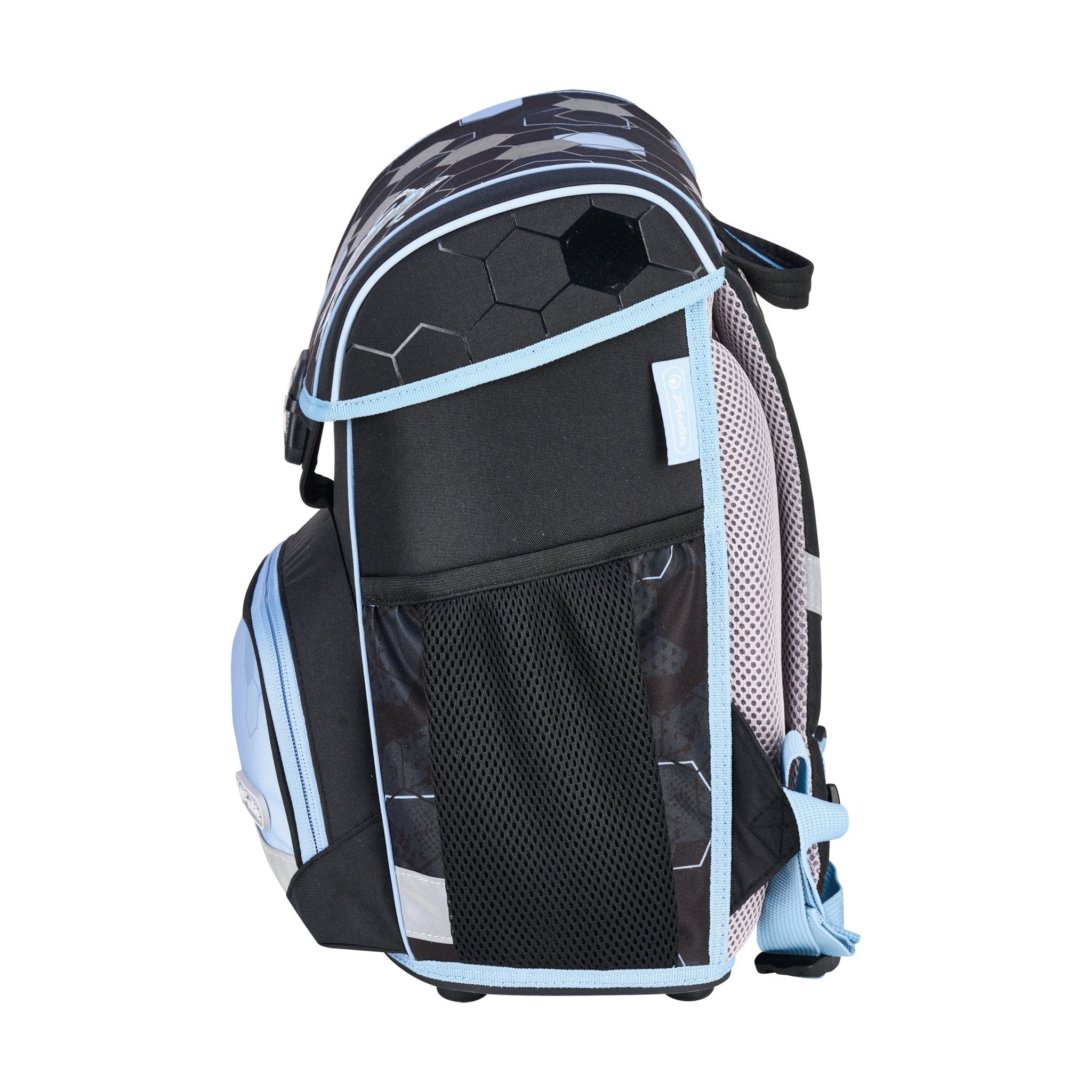 EAN 4008110399737 - Herlitz Loop Plus Cyber Soccer juego de mochila escolar Niño Poliéster Azul, Azul oscuro imagen 8