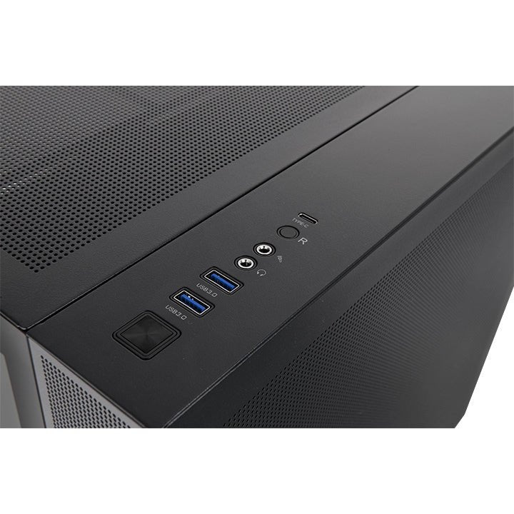 Caja Pc Thermaltake View 380 Tg Argb Negra, Vidrio Templado X 2 Ca-1z2-00m1wn-00