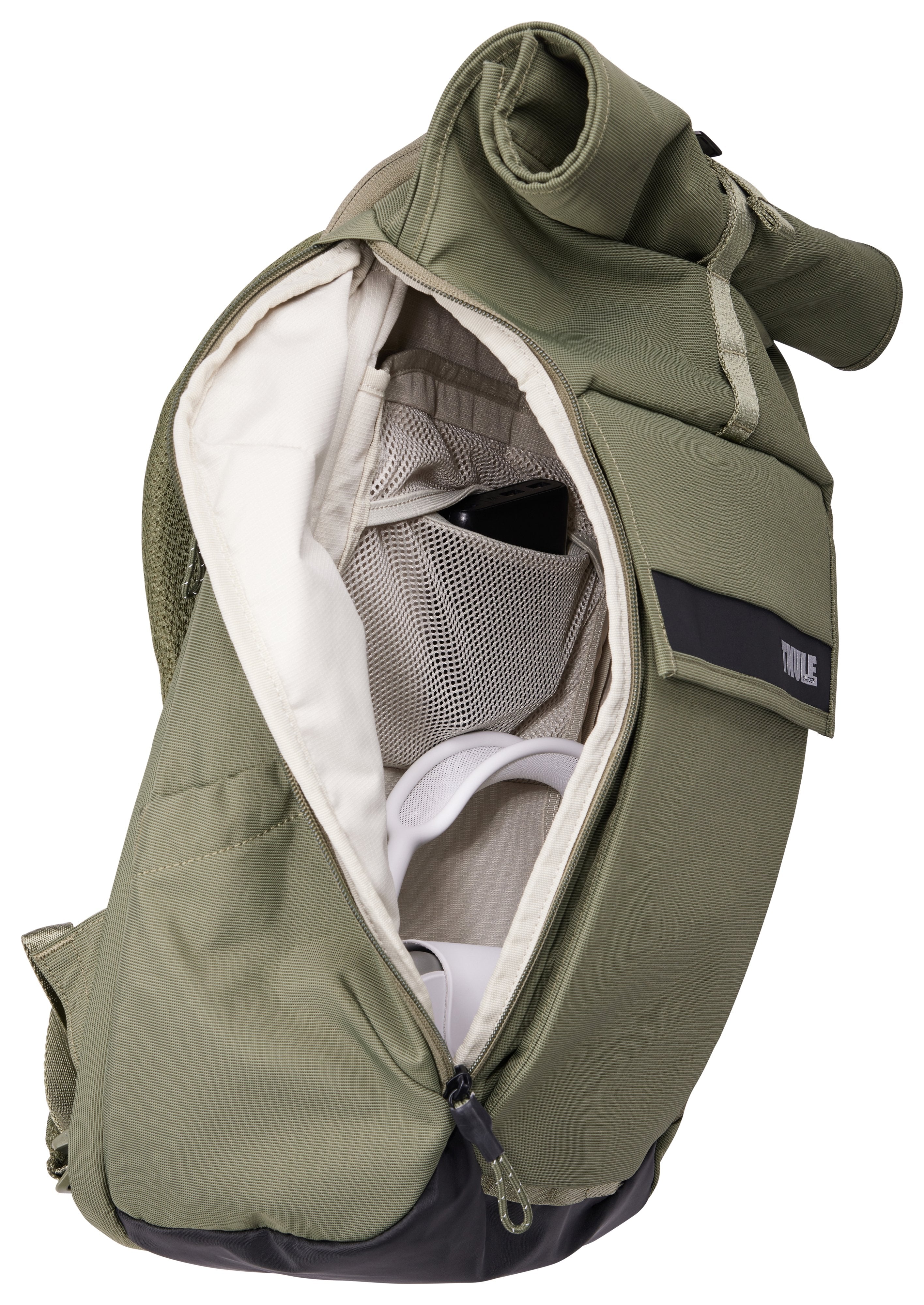 Mochila Thule Paramount Parabp3116 Soft Green Informal Verde Nylon, Poliéster