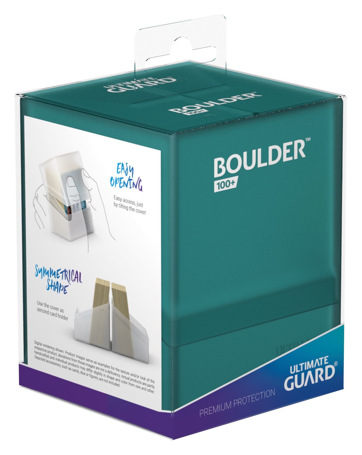 Caja De Cartas Ultimate Guard 100+ Tamaño Estándar Malachite