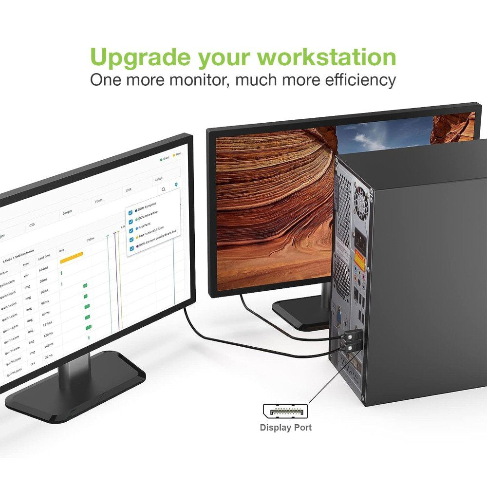 Techly Displayport 2.1 Audio Video Cable M M 4k 2m Black