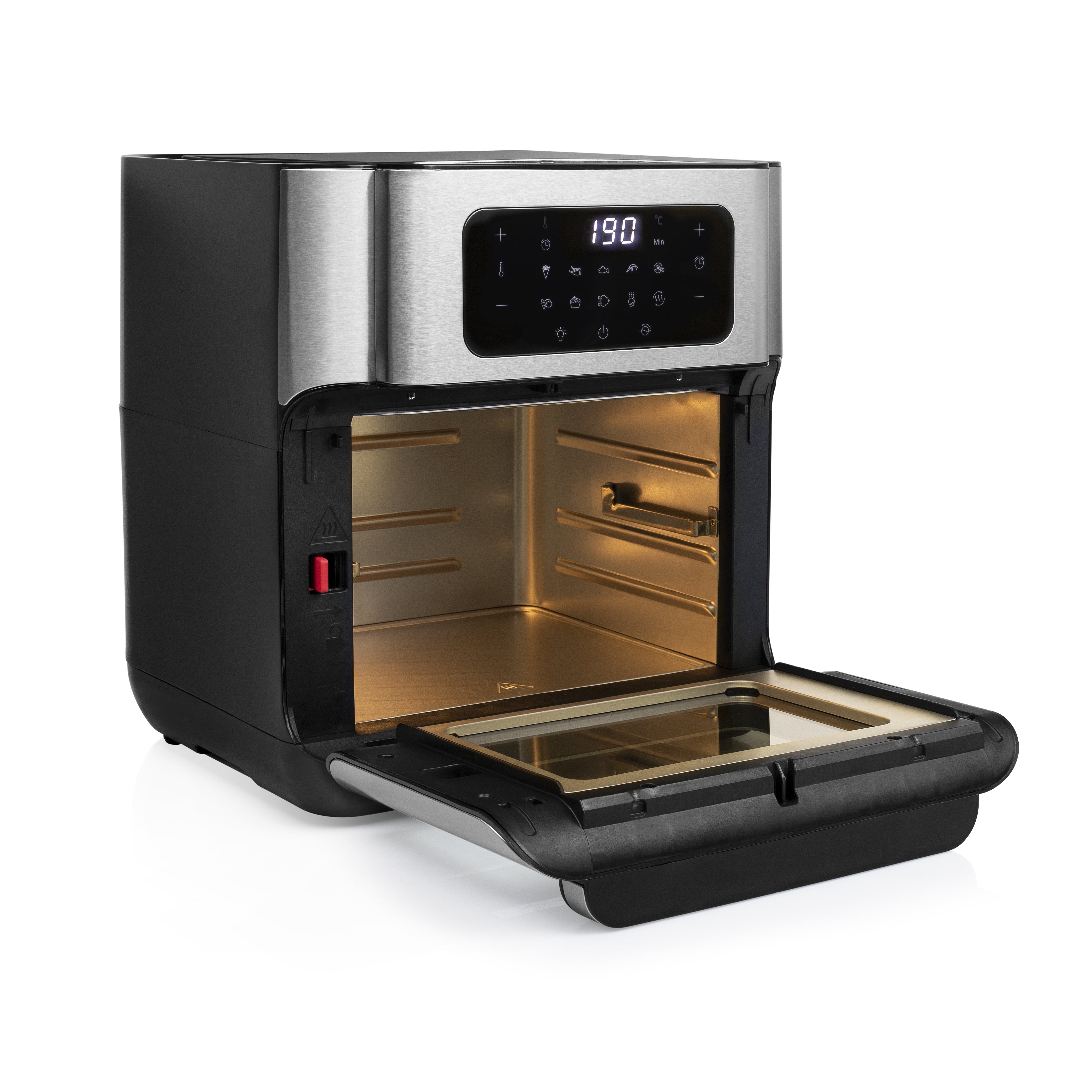 EAN 8713016091451 - Princess 182065 Sencillo 10 L Independiente 1500 W Freidora de aire caliente Plata imagen 38