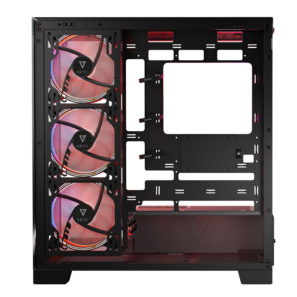 EAN 5903560981282 - Modecom Volcano SPACE APEX ARGB MIDI USB 3.0 X 2 CYPE-C - AT Midi Tower Negro imagen 4