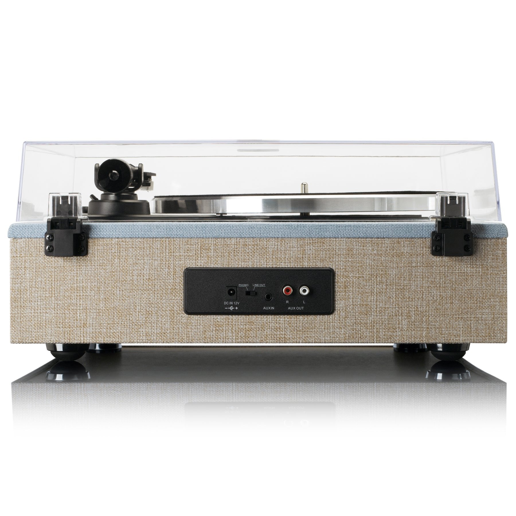 Tocadiscos Lenco Ls-440 De Tracción Por Correa Azul, Gris Pardo Automático
