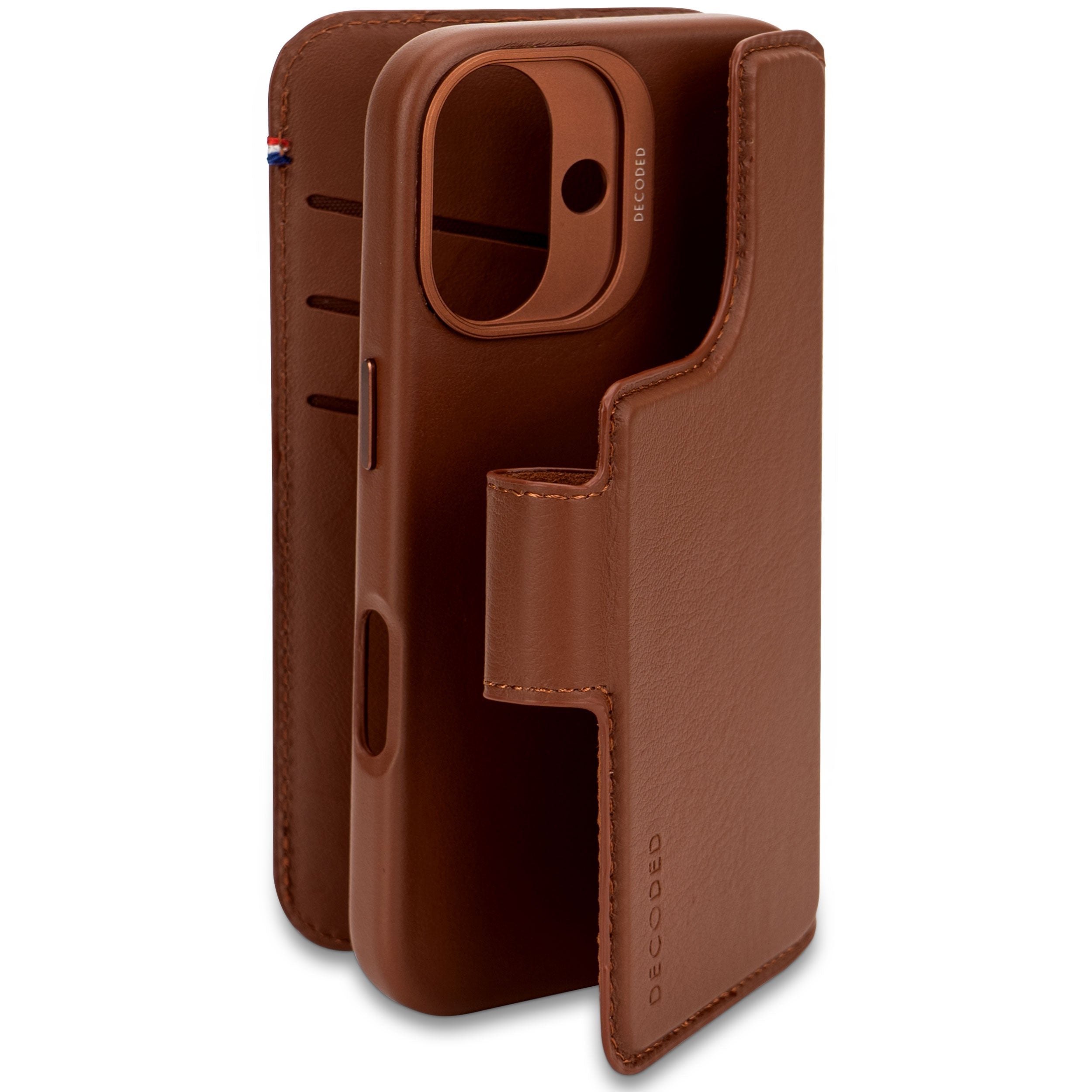 EAN 8721145001197 - Decoded Leather Detachable Wallet funda para teléfono móvil 15,5 cm (6.1") Funda cartera Marrón imagen 2