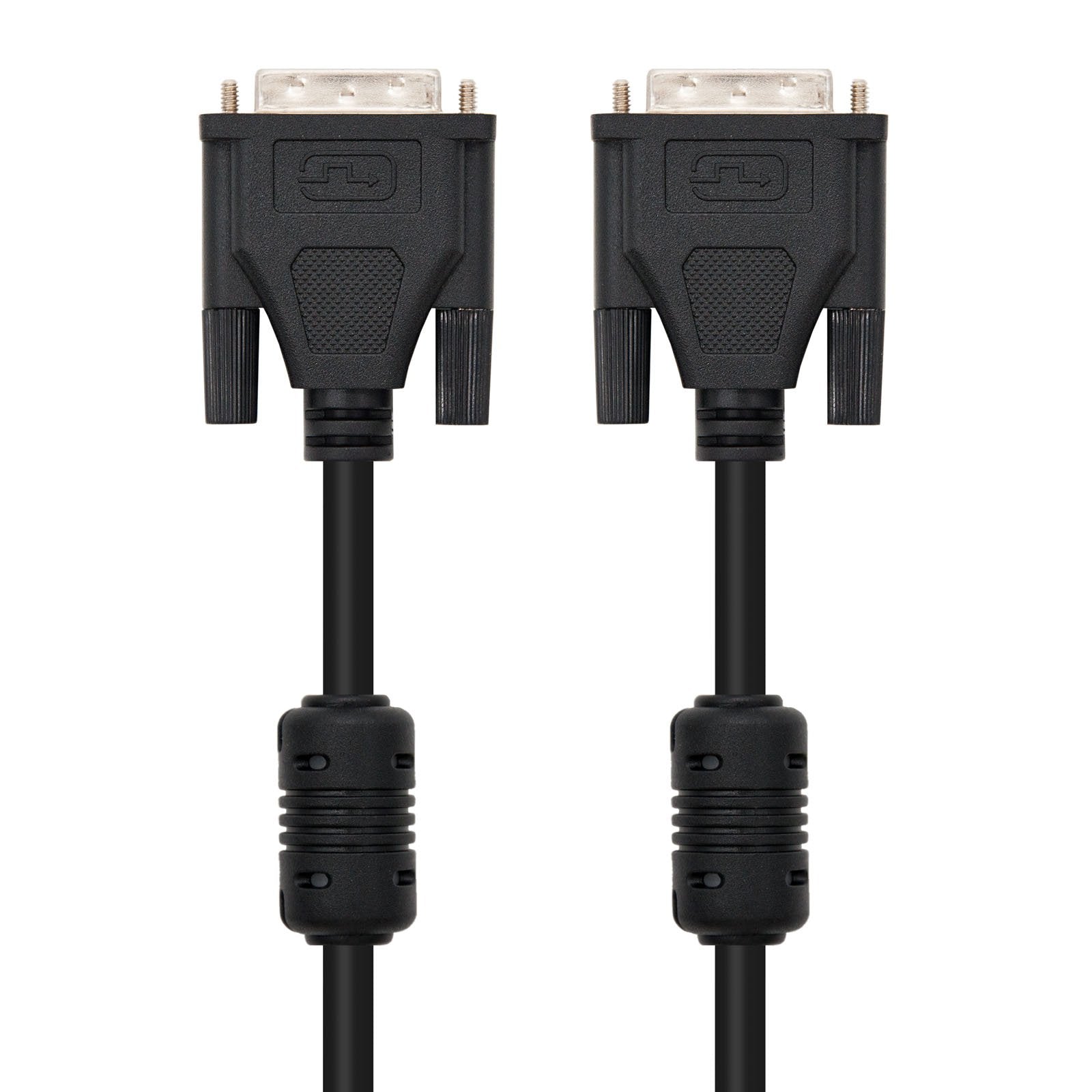 Nanocable Cable Dvi 18+1 Macho A Dvi 18+1 Macho 3m - Negro
