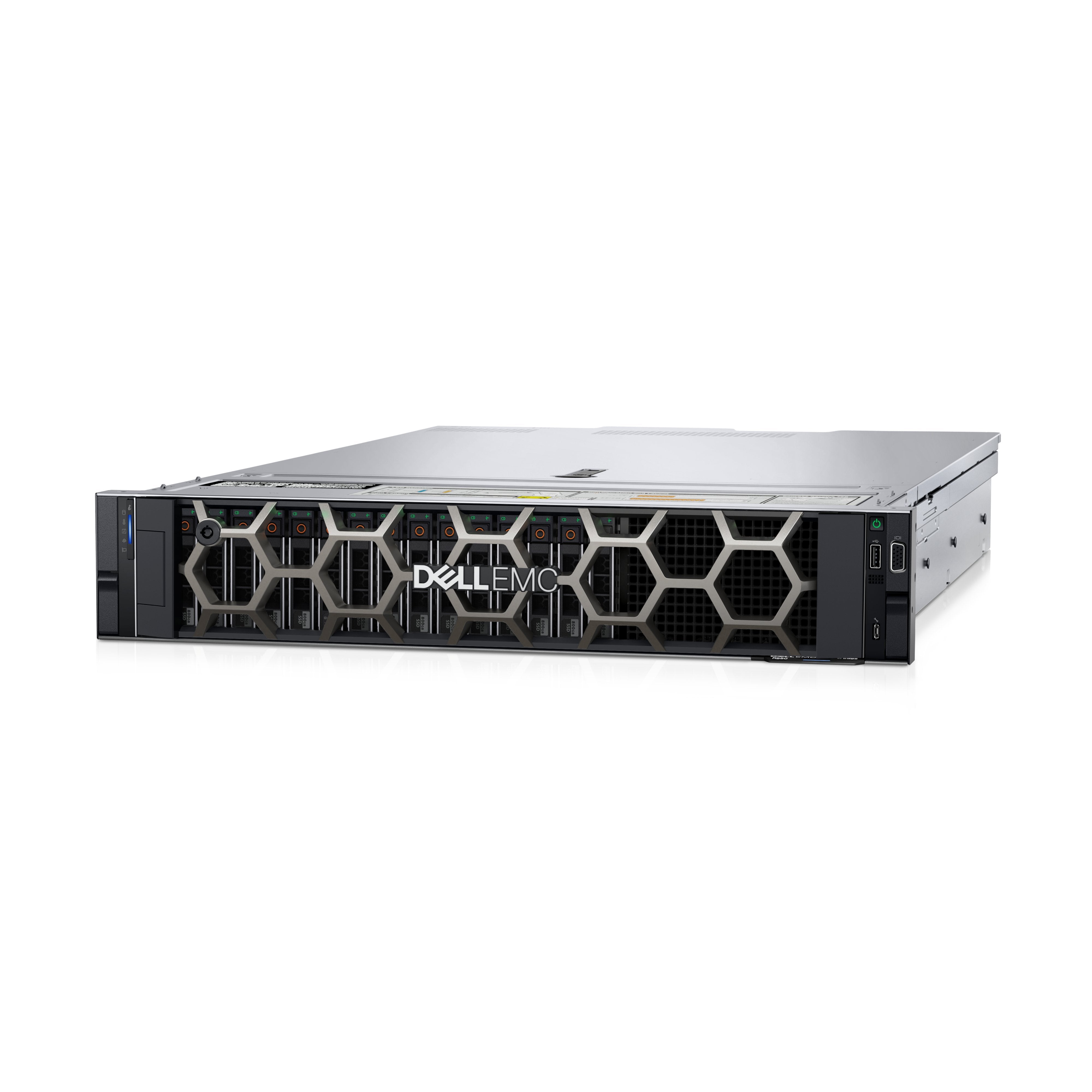 Dell Servidor Poweredge R550 3.5" Chassis Intel Xeon Silver 4309y 16gb 480gb Ssd Sata Broadcom 57412 Perc H755 Idrac9 Enterprise 15g