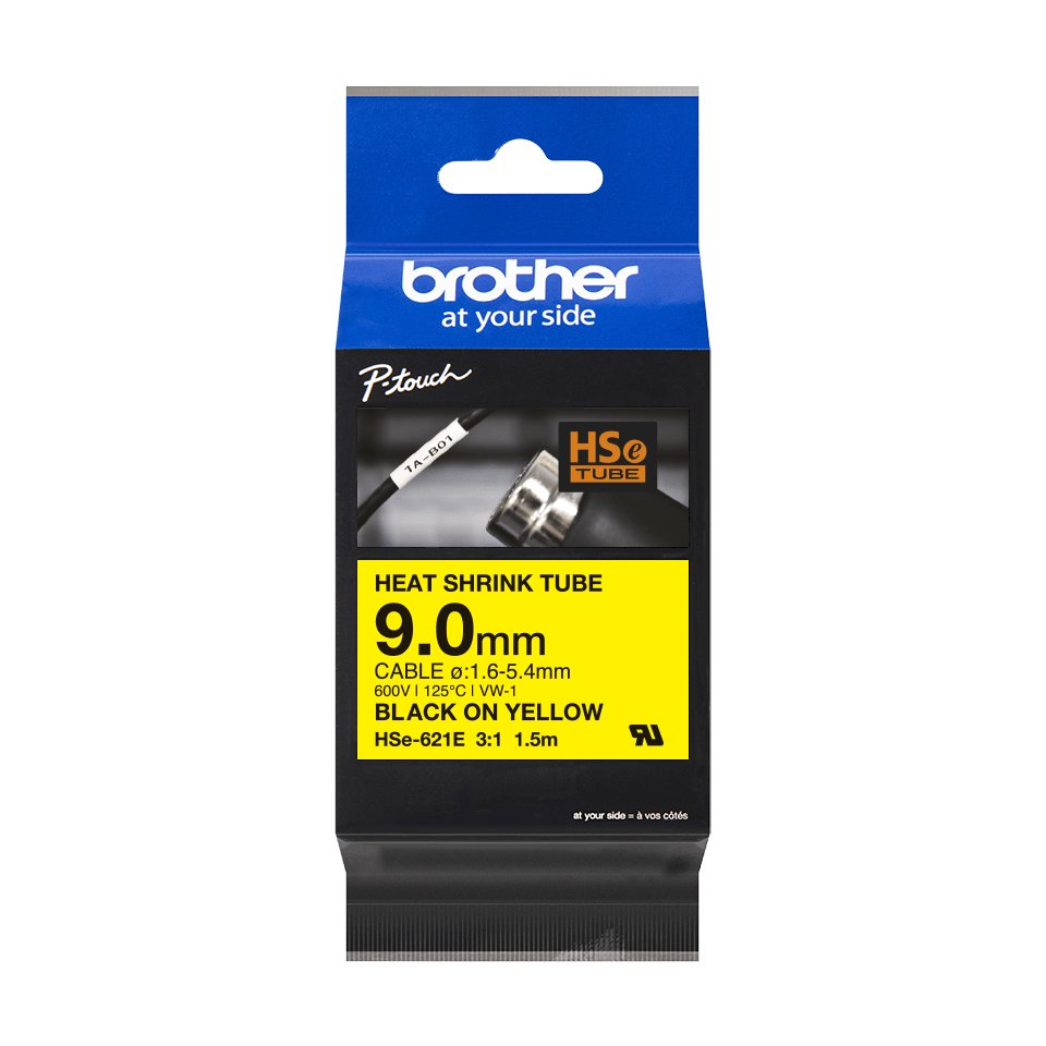 EAN 4977766822909 - Brother HSE-621E cinta para impresora de etiquetas imagen 1