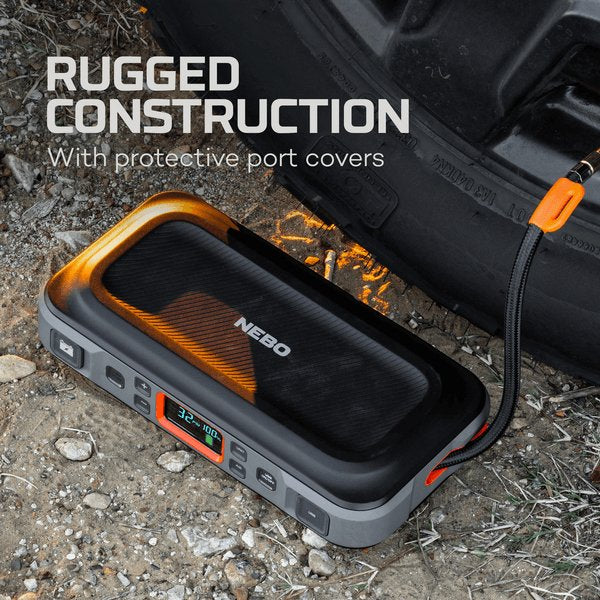 Arrancador + Compresor De Aire Assist Air Jump Starter. Nebo