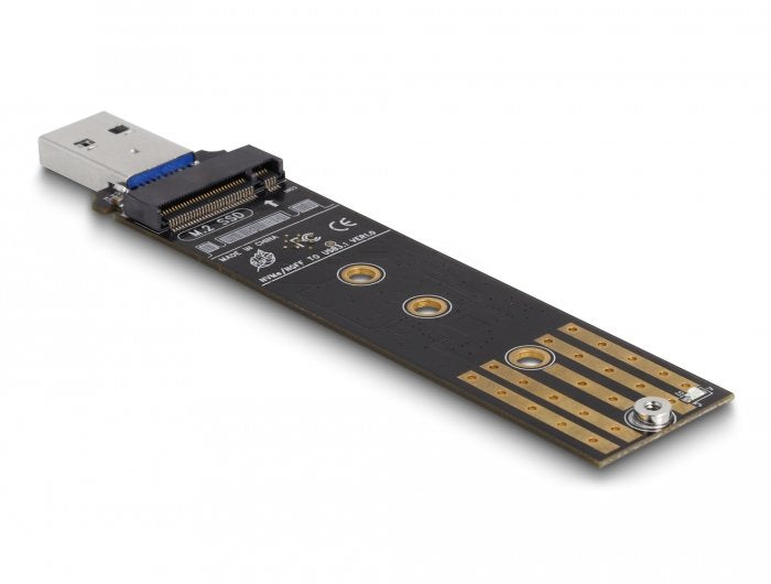 Delock Combo Convertidor Para M.2 Nvme Pcie Oder Sata Ssd Con Usb 3.2 Gen 2