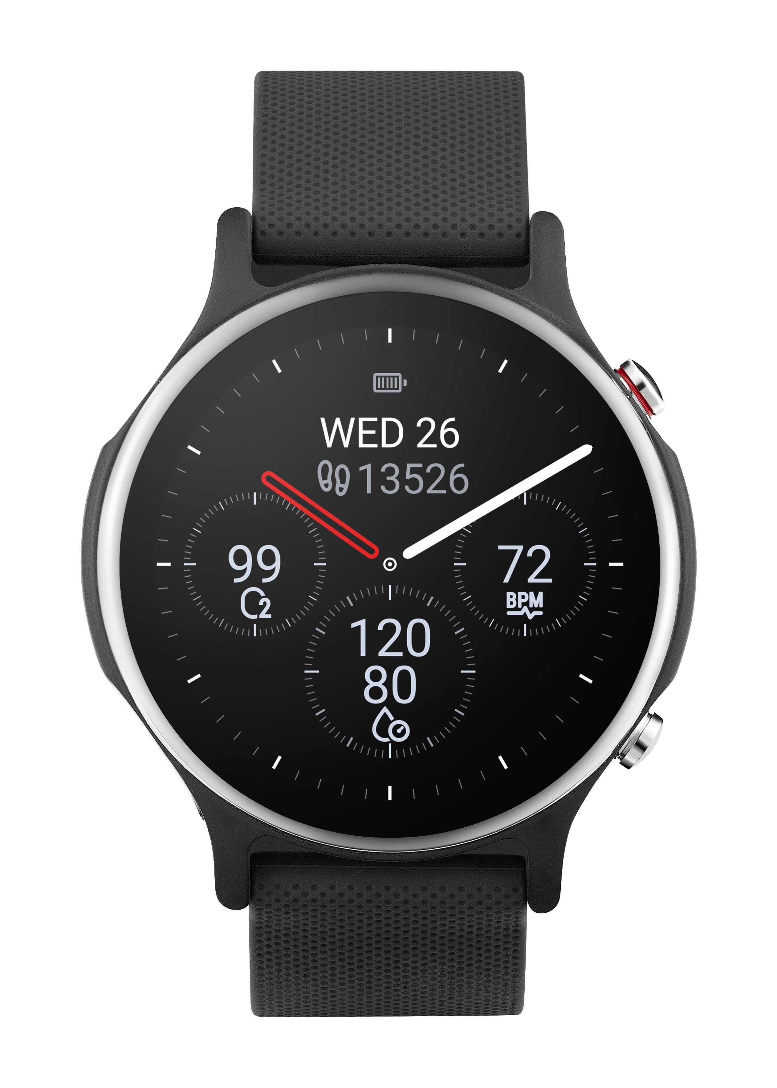 EAN 4711387575376 - ASUS VivoWatch 6 (HC-D06) 3,53 cm (1.39") AMOLED Digital 454 x 454 Pixeles Pantalla táctil Negro GPS (sat imagen 6
