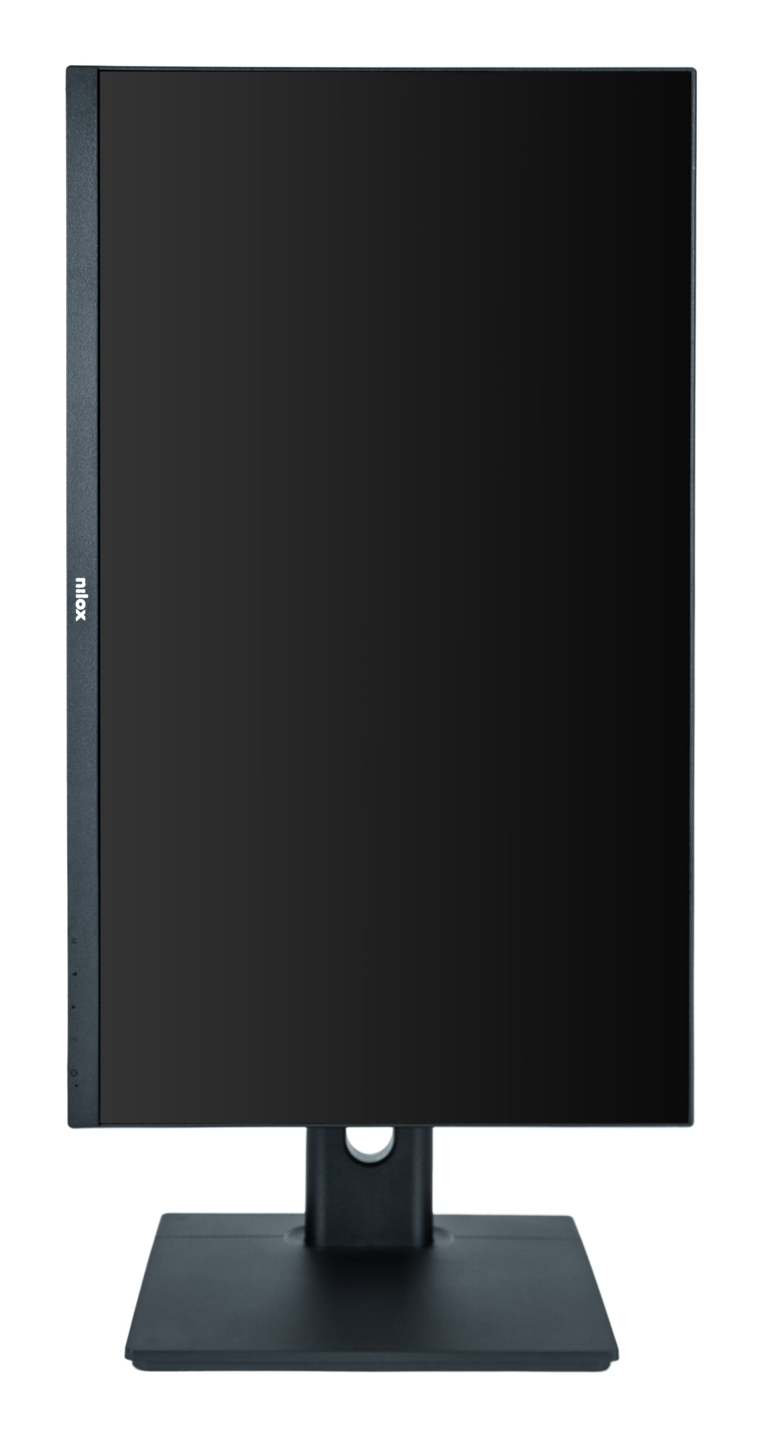 Monitor 24" Dp Hdmi Vga Nilox Nxm24regweb01 Ips Fhd 75hz 5ms 250cd/Mâ² 2x2w Webcam Vesa 100x100 Negro