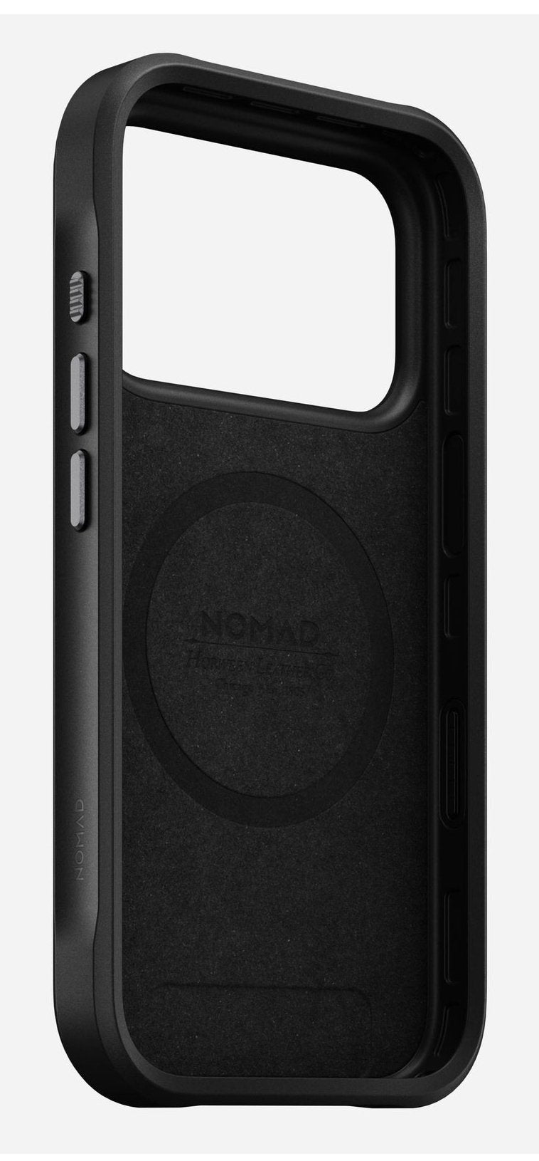 Nomad Rugged Leather Case Iphone 17 Pro Black Horween