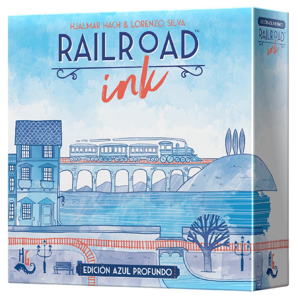 EAN 8435407625327 - Asmodee Railroad Ink: Edición azul profundo 30 min Juego de mesa Estrategia imagen 1