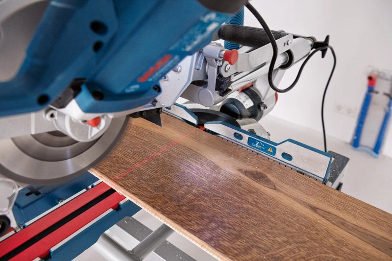 Tronzadora E Ingletadora Bosch Professional Gcm 305-216 D Azul, 1200 Vatios