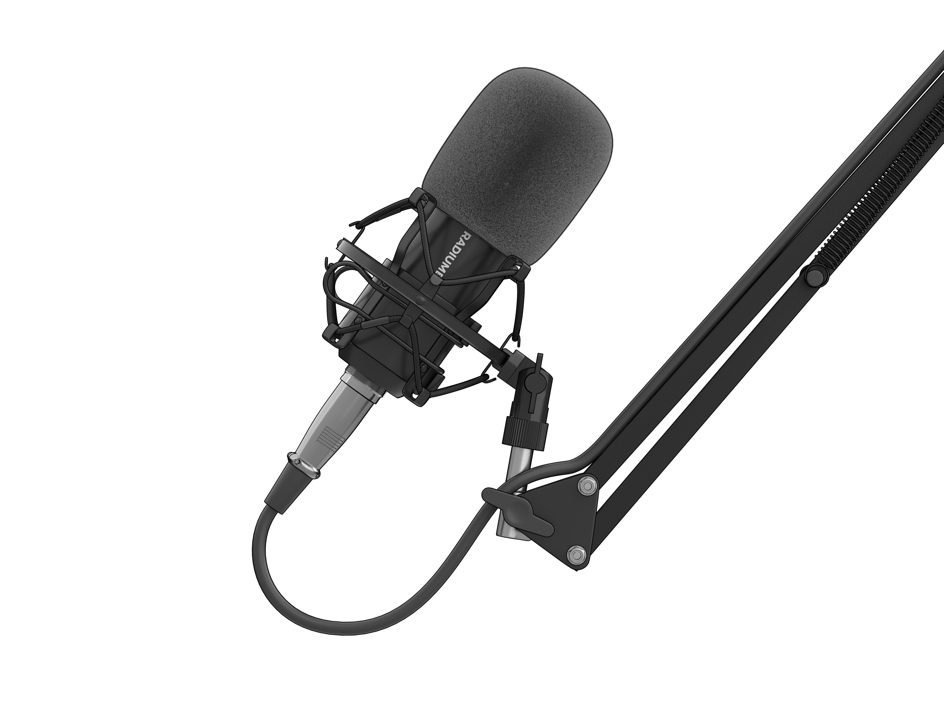 Microfono Genesis Radium 300 Studio Xlr Con Brazo Filtro Pop