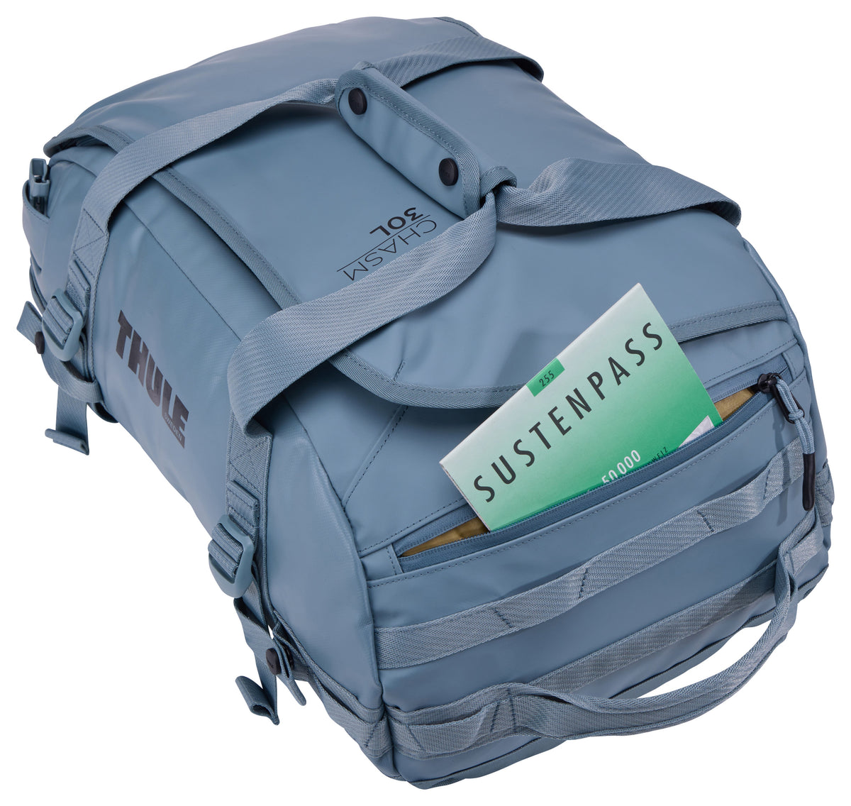EAN 0085854257510 - Thule Chasm TDSD301 Pond Gray bolso de lona 30 L Poliéster Gris imagen 13